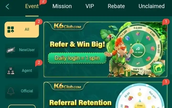 k6 club game download